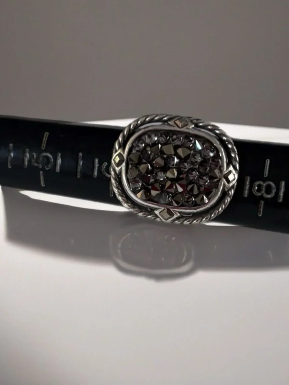 Brighton Crystal Rocks Ring Size 7 With Beautiful Crystals